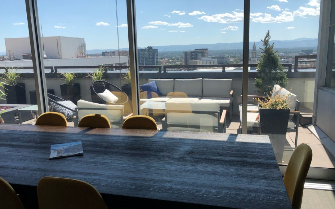 West Facing Mountain View Window Office Available – Third Month Free!