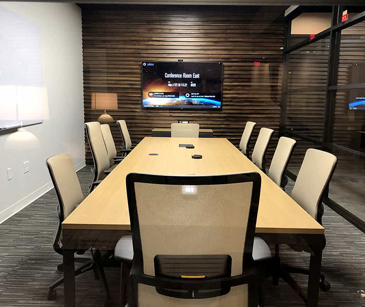 high tech conference rooms