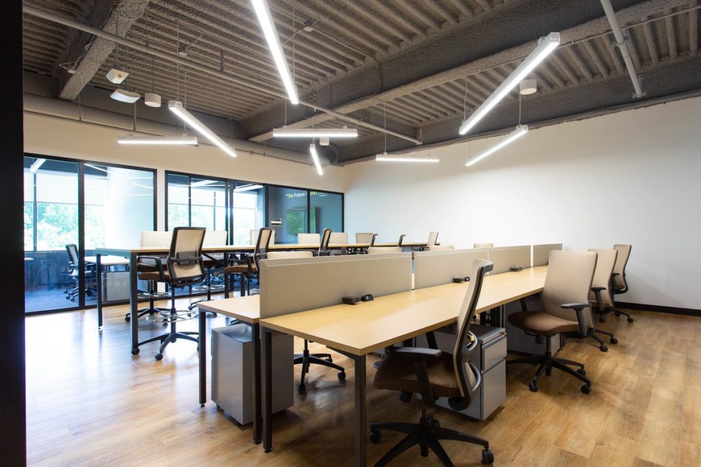 dedicated shared desk space