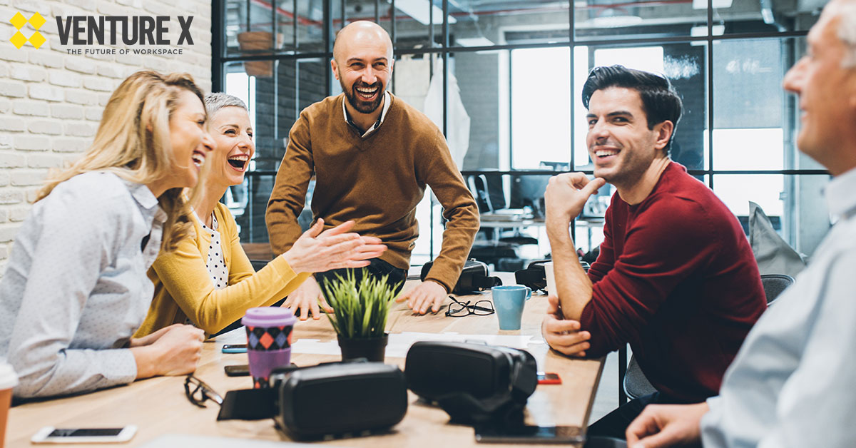 In a vibrant coworking community