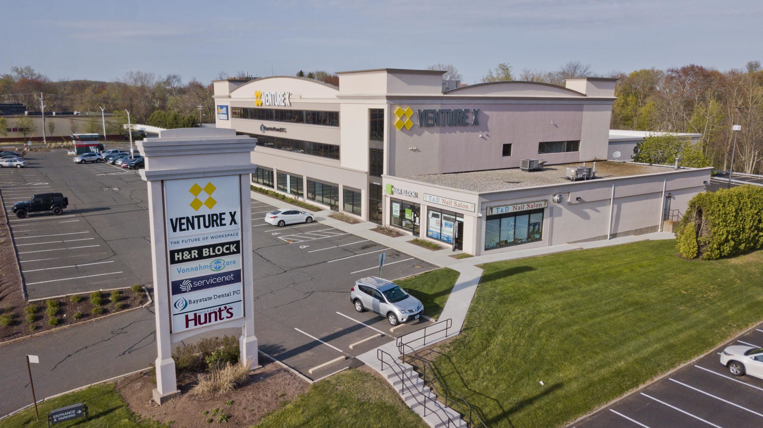 overlooking of the VentureX office