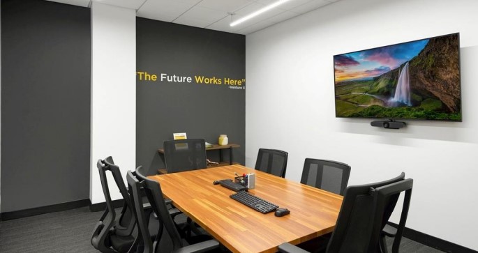 Venture X meeting room